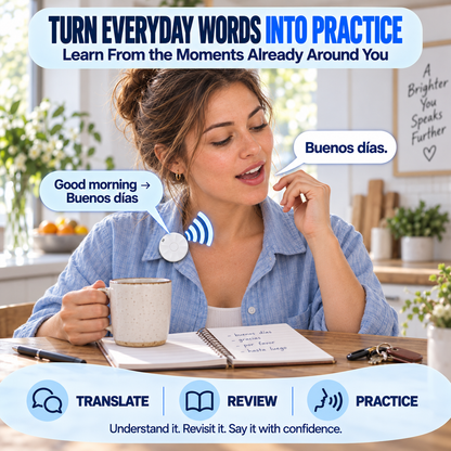 Voxira™ Wearable Language Tutor